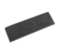 Zilimontt Adjustable Car Sunshade Extender for Fit in Vehicles - Leather Sun Visor with Anti-Glare Eye Protection, 38 x 11.8 cm, Black/Gray/Beige(Black)