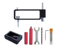 Zilimontt Adjustable Hole Opener for Gypsum Board, Wood, and Aluminum Plate with 50-250mm Diameter Range - Alloy Construction Drill Bit for Woodworking and DIY Projects