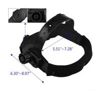 Zilimontt Adjustable Replacement Headgear for for Welding Helmet, ABS Material Headband Accessory, Compatible with Auto Darkening Welder Mask, Comfortable Fit, Durable(XXL)