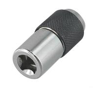 Zilimontt Adjustable Tap Socket for 3/8 Inch Square Drive Wrenches, Compatible with Taps Reamers and Screw Extractors #6 to 1/2 Inch (3mm-12mm), Clamping Tool with Adjust(A)
