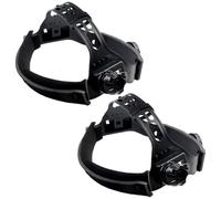 Zilimontt Adjustable Welding Helmet Headband for Miller, Compatible with For Gen 3.5 284218, Round Hole Design, Black ABS Plastic Replacement Headgear for Over-the-Head