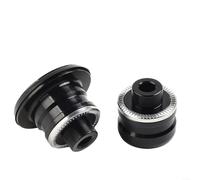 Zilimontt Aluminium Alloy For Bike Hub Quick Release to Thru Axle Adapter Converter End Cap, Front M9 to 15mm 100mm Opening, Rear M10 to 12mm 135-142mm, Compatible with 8-11(9 * 100mm)