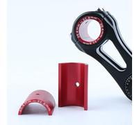Zilimontt Aluminum Alloy for for Bicycle Handlebar Shim Spacer Stem Reducer Adapter Rings for for Converting 25.4mm to 31.8mm Handlebars, Lightweight Durable Design for for Mountain and