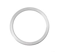 Zilimontt Aluminum Alloy Headset Spacer Set - 0.3mm / 1mm / 2mm / 3mm Fine-Tuning Washers for Fork Steerer Tube Adjustment, 29mm ID × 34mm OD, Silver, 1 Pack(1mm)