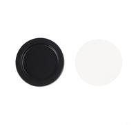 Zilimontt Aluminum Alloy Sliding Glass Door Handle with Self-Binder Backing for Wardrobe, Kitchen Cabinet and for Window Installation Without Drilling or Tools(Black 6mm)