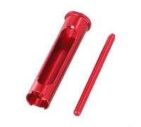 Zilimontt Aluminum Alloy Twists Shaft Sleeve and Outlet Fixing Rod for for Abu Garcia MAX4 Series 5th Gen Reels, Compatible with MAX4 X(B4), MAX4 SX(P4), MAX4 STX, MAX4 PRO(red)