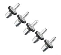 Zilimontt Aluminum Alloy V-Brake Caliper Adjustment Screw Set, M6 Thread, 4-Piece Replacement Hardware for Road For Bike, For Bike and Fixed-Gear Braking System