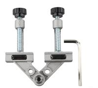 Zilimontt Aluminum Alloy Welding Fixture with 180 Degree Adjustable Angle and Quick Clamp for Iron, Aluminum, Stainless Steel Plates from 1MM to 40MM Thickness(TCA2)