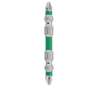 Zilimontt Anti-Slip Magnetic PH2 Screwdriver Bit with Hex Shank for Electric Drivers, 65mm and 100mm Alloy Steel Cross Head Bits for Secure Fastening in Home and(65mm)