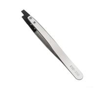 Zilimontt Anti-Static ESD Tweezers for Electronics Repair and Maintenance with Replaceable Heads, Compatible with Circuit Boards, Mobile Phones and Clocks(ESD-250)