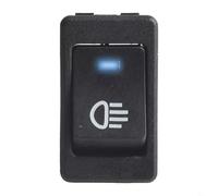 Zilimontt ASW-17D LED Rocker Toggle Switch ON-Off 2-Position 4-Pin 12V 35A with Indicator Light for for Fog Lights Work Lights Daytime Running Lights Roof Light for for Bars Cars(Blue)