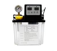 Zilimontt Automatic Lubricating Oil Pump,CNC Lubrication System High for PRECISION Pressure Gauge,Automatic Lubricating Oil Pump Alloy Gear Pump for CNC Lubrication Pump Oiler(2L)