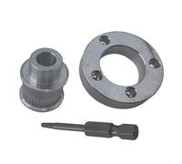 Zilimontt Belt Sander Conversion Parts for 12V Cut Off Saw 2522-20, 3/8 inch x 13 inch Metal Adapter Kit to Convert Cordless Tool into Belt Sander or Band File