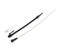 Zilimontt Black Flexible Stainless Steel Oil Dipstick for LSX, LS1, For LS2, LS6 V8 Engines (4.8L, 5.7L, 6.0L, 6.2L) - Automotive Engine Dipstick Tool