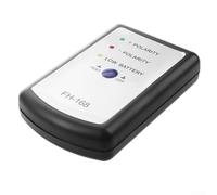 Zilimontt Black Speaker Polarity Tester Phase Meter for for Positive and Negative Connection Detection, Audio Phase Checker for for Car Speakers, Tweeters, Door Speakers and