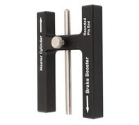 Zilimontt Brake Adjustment Tool for Automotive Brake Booster Cylinder Push Rod - Aluminum Alloy with Magnetic Core, Stainless Steel Push Rod, Compatible with Most