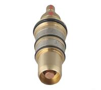 Zilimontt Brass Replacement Thermostatic Cartridge Shower Mixer Valve Bar Repair-Kit,Thermostatic Valve Core,Hot And Cold Thermostat Valve Core,Shower Faucet Stem