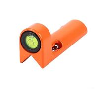 Zilimontt Bubble Level,90 Degree Right Angle Level Bubble Standard Rod Level,Adjustable Grade Rod Level, Bubble Level for Aluminum Builders Grade Rod(a)