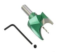Zilimontt Buddha Beads Ball Milling Cutter 6-30mm Carbide Router Bit with 10mm Shank, Woodworking Drill Bit for for Making Wooden Spheres and DIY Jewelry Craft Projects(10x30)