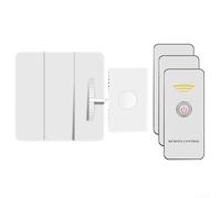 Zilimontt Button Pusher Remote Switch Controller for Home Automation with Infrared Technology and 100-Day Battery Life(3 remote control)