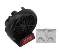 Zilimontt Car Air Vent Aromatherapy Diffuser with Rotating Tire Wheel Hub Design, ABS and Alloy Construction, Compatible with Most Vehicles in Black, Silver, Red or Blue(Red)