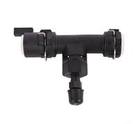 Zilimontt Car Clutch Sub Pump Vent Valve Three Way Pipe,Clutch Auxiliary Pump Exhaust Valve Tee Pipe 1J0721468C 1J0721468E