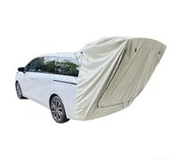 Zilimontt Car Side Awning, SUV/MPV Camping Tent with Double Layer Mesh Design, Waterproof 210D Oxford Fabric, with Storage Bag for Vehicle Travel Adventure(SUV-Rod φ16mmx190cm)