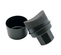 Zilimontt Car Tire Dressing Sponge Brush - High-Density Foam Applicator Pad for Even Wax, Polish & Cleaner Distribution on Tires - Gentle on Rubber & Safe for -(Black bending)