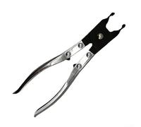 Zilimontt Car Wheel Lug Nut Cap Plier,Wheel Nut Cover Plier Jaw Tip Metal Safe Removal Puller Remover Tool For Car Removing Wheel Hub Screw Covers,Car Wheel Nut Cover Puller Tool,Silver