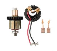 Zilimontt Carbon Brush Holder Set with CB440 Replacement Brushes for DDF482 DHP482, Compatible with Part Numbers 619380-9 and 619583-5, 4-Piece Metal Kit