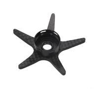 Zilimontt Carbon Fiber Five Star Drag Brake Replacement for for Abu B3 B4 P3 P4 MAX4SX BMAX3 PMAX3 SMAX MAX X STX MAX 4SX MAX PRO Fishing Reel Parts Repair, 65mm Diameter,(Black)
