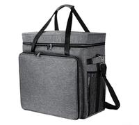 Zilimontt Carrying Bag for NJ Machine FS301C FS301 Slushy Machine Accessories Travel Bag with Accessory Compartment Mesh Pockets Oxford Cloth Storage Case Black 18.9 x 8.6 Inch