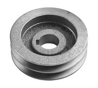Zilimontt Cast Iron A Type Double Groove V-Belt Pulley for Power Tools and Motors, 50mm-100mm Diameter Range with Multiple Size Options(91x29x24mm)
