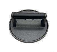 Zilimontt Cast Iron Smash Burger Press Professional Flat Bottom,Meat Smasher,For Grilling Patties Ham BBQ Griddle Cooking Indoor Outdoor