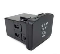 Zilimontt Console Power Inverter 56046934AA Replacement Part for 2014-2020 Cherokee, For Grand Cherokee and For Durango, OEM Direct Fit, Black