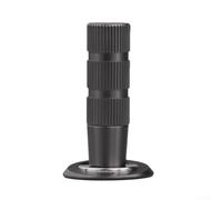 Zilimontt Copper Invisible Door Stopper with Windproof Mechanical Floor Vacuum Technology for Household Bathroom and Bedroom Anti-Collision Protection(Dark Grey)