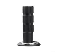 Zilimontt Copper Invisible Door Stopper with Windproof Mechanical Floor Vacuum Technology for Household Bathroom and Bedroom Anti-Collision Protection(Black)