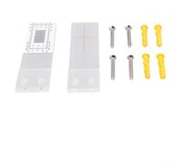 Zilimontt Corn er Tell Tale Crack Monitoring Device with Easy-to-Read Measurement Grid ±1mm ±0.5mm Accuracy, 20mm Horizontal 10mm Vertical Range, Durable Plastic Crack