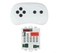 Zilimontt CSG4A 12V Children's Power Riding car CSR-12T-1A 2.4G Remote Control and Receiver kit Controller Control Box Accessories Replacement Parts CSR-12T-1B