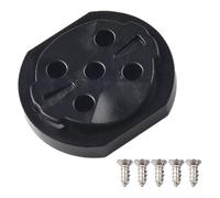Zilimontt Cycle Computer Mount Base for for Bike Computer Bracket Fixed Male Seat Repair Parts, Durable Lightweight Plastic Holder for for Cycling Accessories and GPS(Repair)