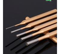 Zilimontt Cylindrical Punch Chisel Set in for CR-MN Steel with Heat Treatment HRC48-58 for Professional Fitters - 3mm, 4mm, 5mm, 6mm, 7mm, 8mm and 10mm Sizes(8mm)