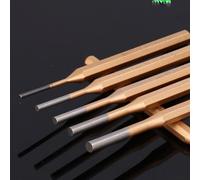 Zilimontt Cylindrical Punch Chisel Set in for CR-MN Steel with Heat Treatment HRC48-58 for Professional Fitters - 3mm, 4mm, 5mm, 6mm, 7mm, 8mm and 10mm Sizes(10mm)