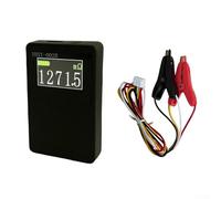 Zilimontt DC Milliohmmeter 0.03% Accuracy Resistance Tester with LCD Display, 0.1 mΩ-20 Ω Auto Range, 4-Wire Kelvin Test, Short Circuit Testing Instrument, USB-C(Small)