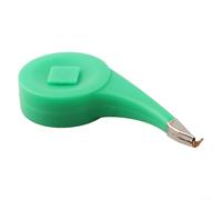 Zilimontt Desoldering Braid Solder Remover with Thumb-Wheel Dispenser, 2m Length Copper Wire in 1.5mm/2mm/2.5mm/3mm/3.5mm Width Options, Anti-Heat Stainless Steel Mouth(3520A)