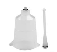 Zilimontt Disc Brake Bleed Kit for Road Bikes - Oil Funnel Stopper Tool with Adapter, Compatible with Hydraulic Disc Brakes, Plastic Construction, 30g Lightweight Cycling(for)