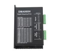 Zilimontt DMA860H Stepper Motor Driver for Nema23 Nema34 Nema42 Motors, 18-80V AC Input, 7.2A Max Current, 200kHz Pulse For Response, Microstep 400-51200, Compatible with