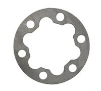 Zilimontt E-for for Bike and Electric Scooter Brake Disc Spacer with 6 Holes, Aluminum Alloy Gasket Washer Set, 2/2.5/4/5 mm Thickness, Includes Stainless Steel Bolts,(5mm)