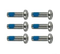 Zilimontt E-for for Bike and Electric Scooter Brake Disc Spacer with 6 Holes, Aluminum Alloy Gasket Washer Set, 2/2.5/4/5 mm Thickness, Includes Stainless Steel Bolts,(Bolts)