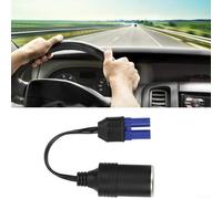 Zilimontt EC5 to Female Car Socket Adapter Cable, 12V-24V 10A DC Power Connector for EV Charging & Automotive Accessories, PVC Insulated with Full Coppe
