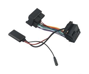 Zilimontt Effortless Music Streaming And Hands Free Calling With AUX Cable Adapter BT-Compatible External MIC For CD30 CDC40 CD70 DVD90(Old style)